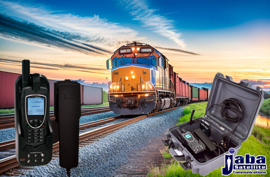 JabaSat Telefonía Satelital para Ferrocarriles- Comunicaciones Seguras en Vagones y Sistemas de Emergencia